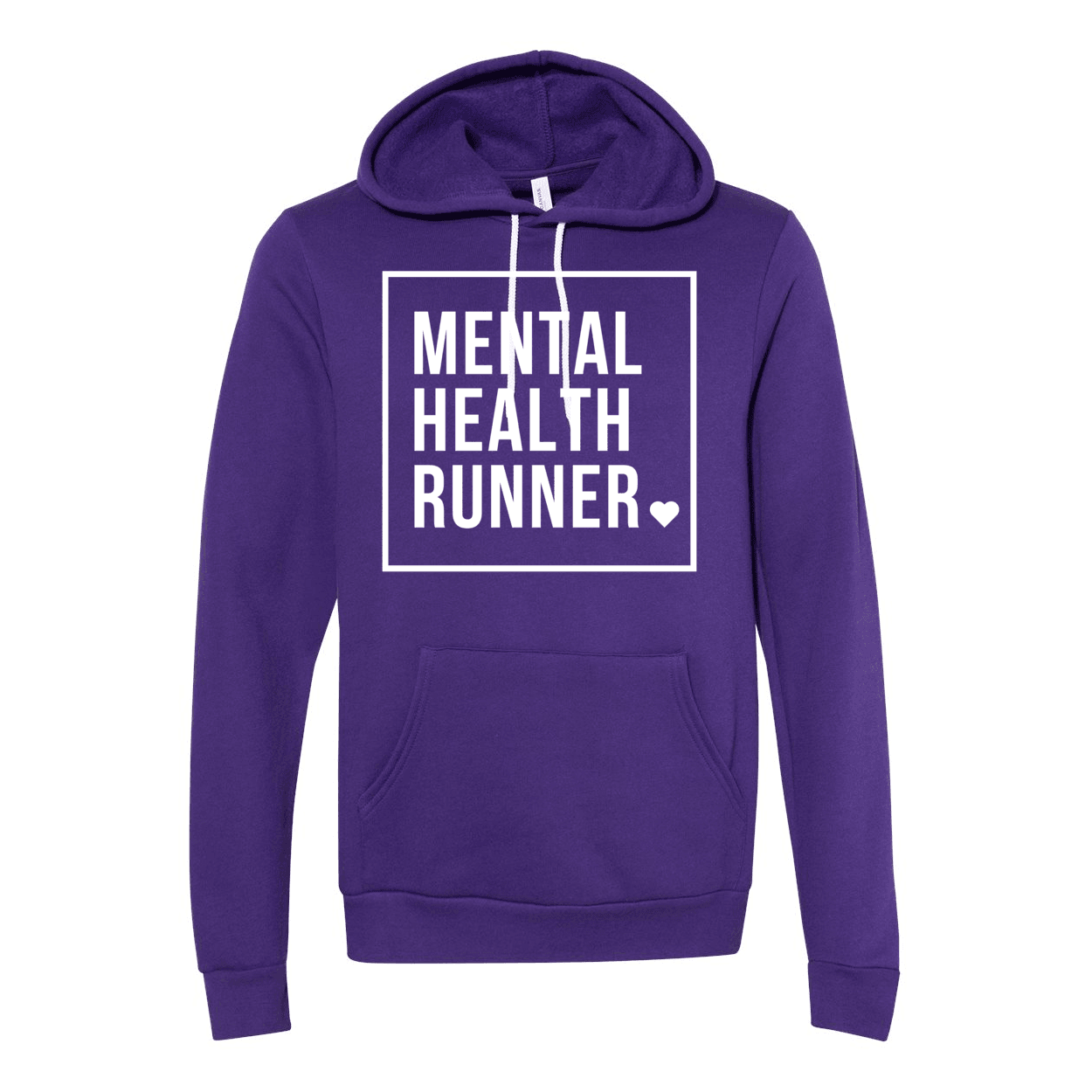 Mental Health Runner Unisex Sponge Fleece Pullover Hoodie - Still I Run