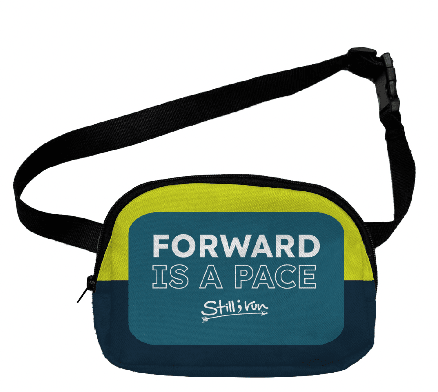 Forward is a Pace Belt Bag - Still I Run