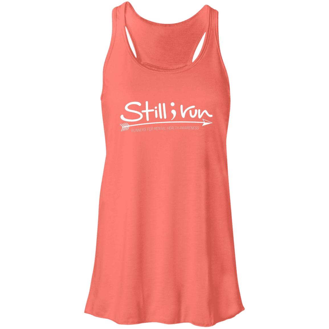 Still I Run Flowy Racerback Tank - Still I Run