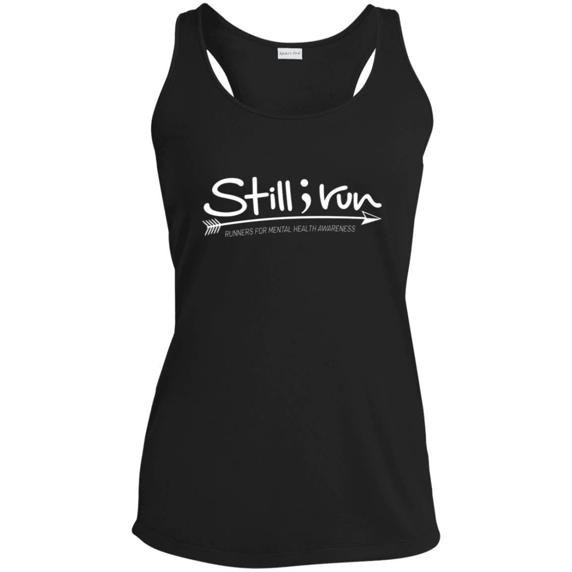 Still I Run Performance Racerback Tank - Still I Run