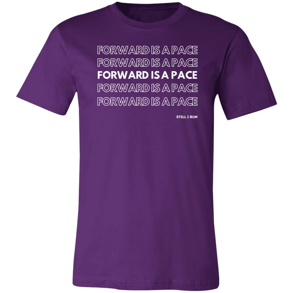 Forward is a Pace — Premium Jersey Short-Sleeve T-Shirt