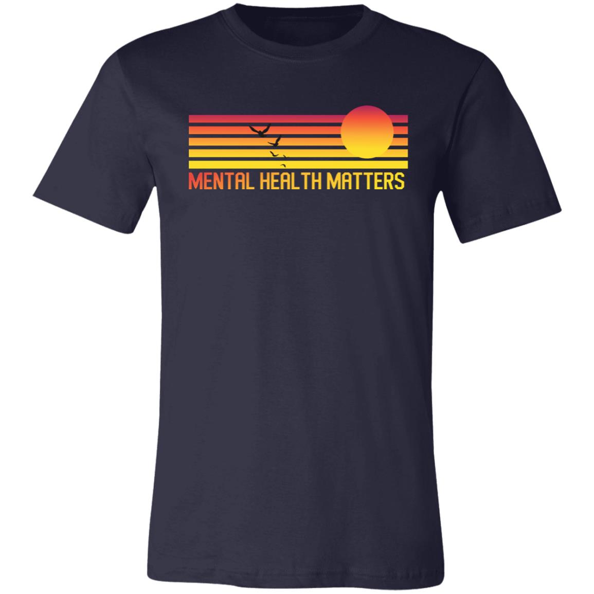 Mental Health Matters Horizon — Premium Jersey T-Shirt