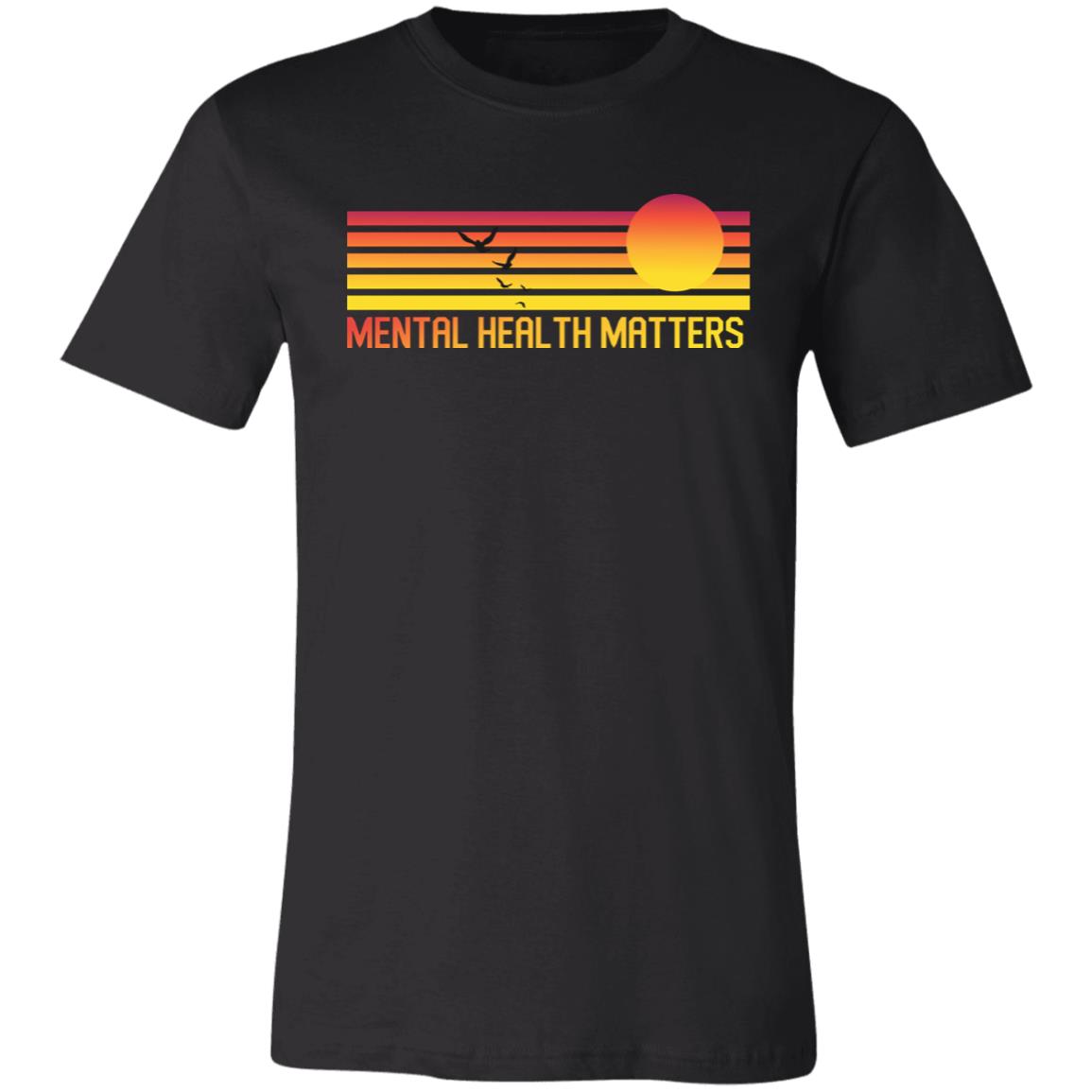 Mental Health Matters Horizon — Premium Jersey T-Shirt