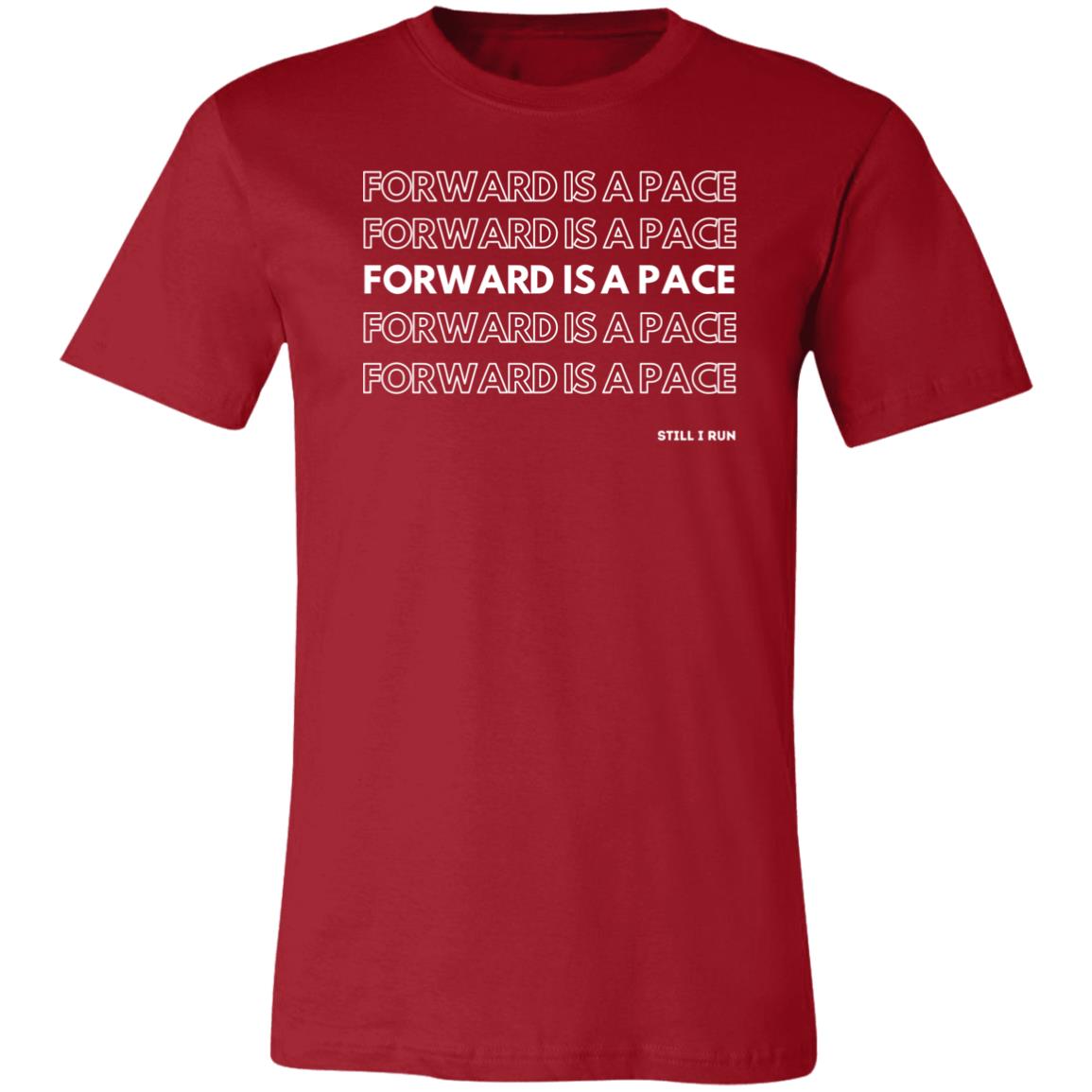 Forward is a Pace — Premium Jersey Short-Sleeve T-Shirt