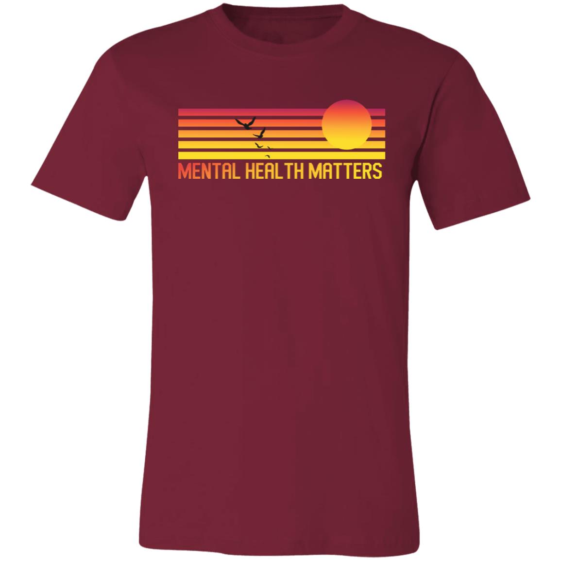 Mental Health Matters Horizon — Premium Jersey T-Shirt