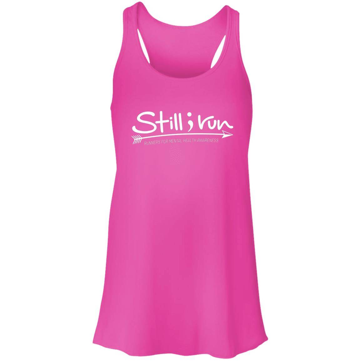 Still I Run Flowy Racerback Tank - Still I Run