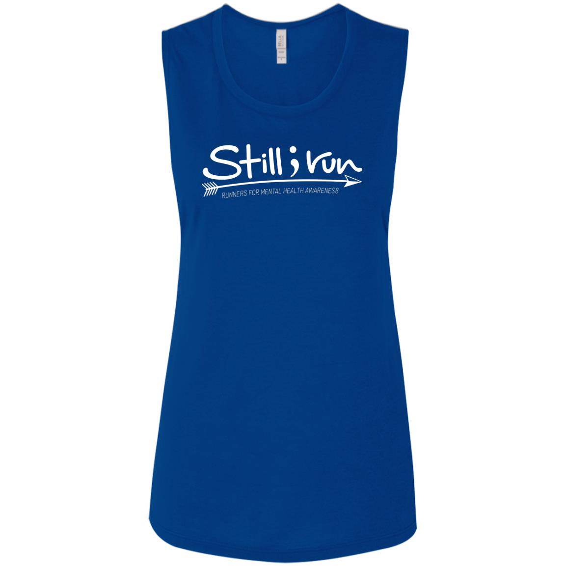 Still I Run Flowy Muscle Tank - Still I Run