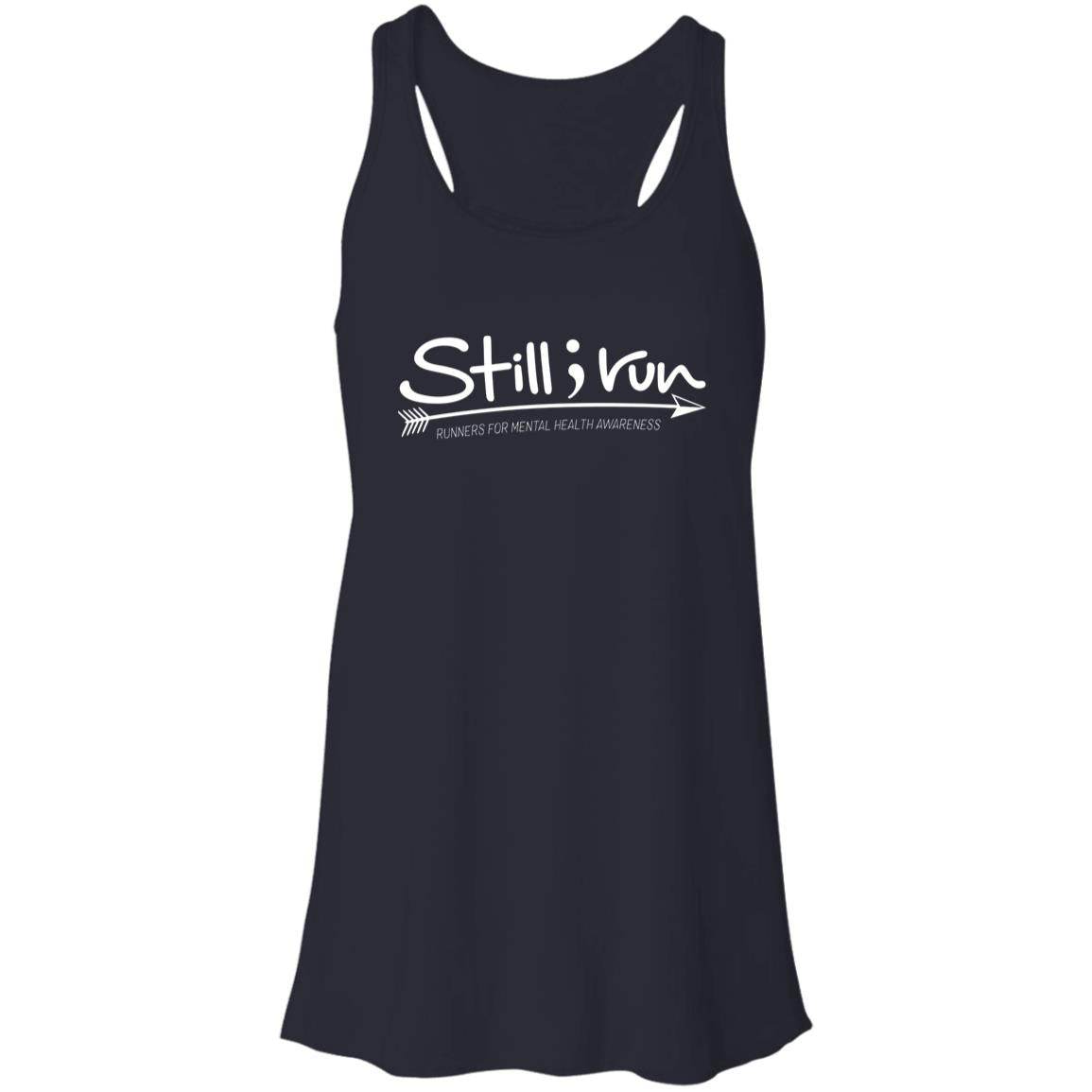Still I Run Flowy Racerback Tank - Still I Run