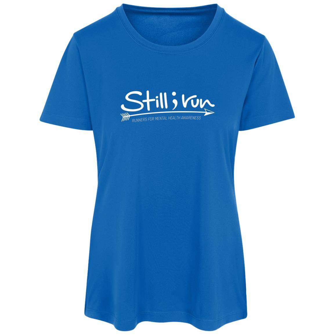 Still I Run Ladies Moisture-Wicking Tee - Still I Run