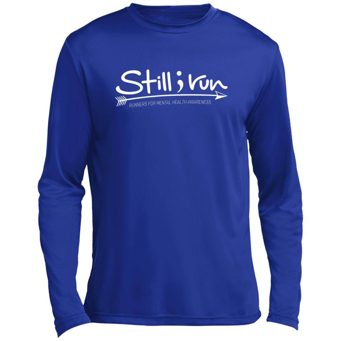 Still I Run Long Sleeve Moisture-Wicking Tee - Still I Run