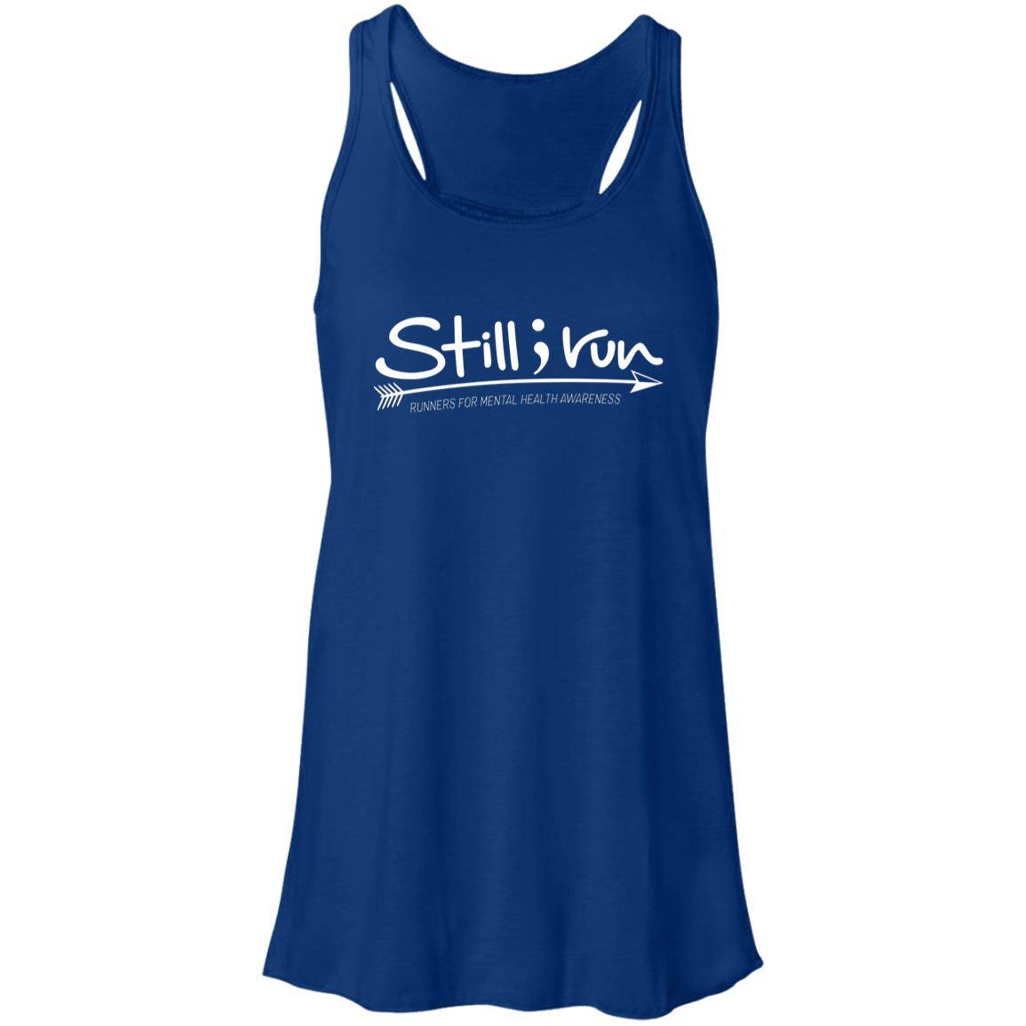 Still I Run Flowy Racerback Tank - Still I Run