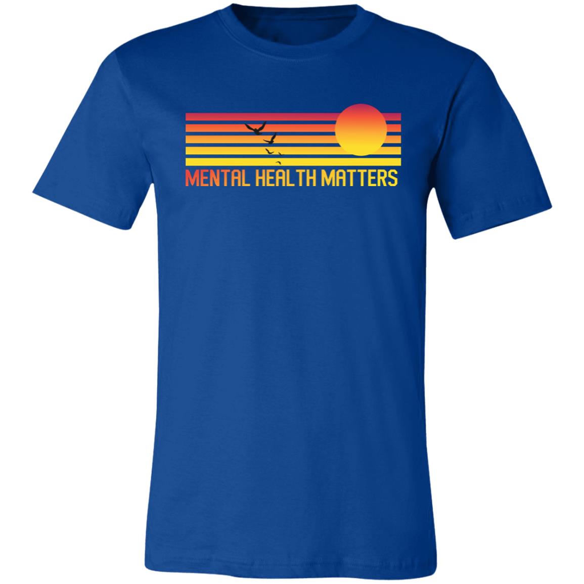 Mental Health Matters Horizon — Premium Jersey T-Shirt