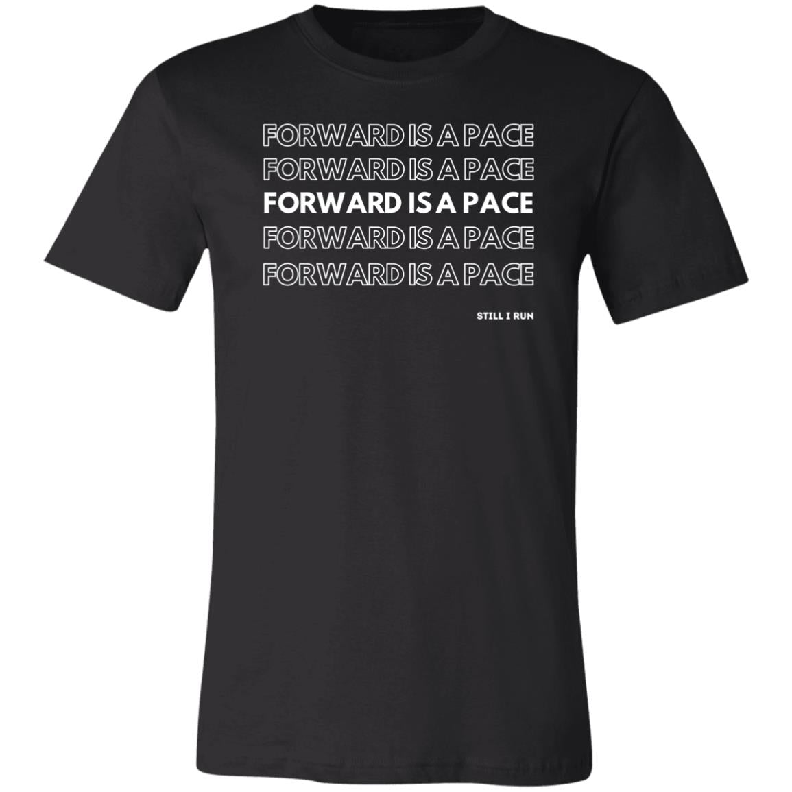 Forward is a Pace — Premium Jersey Short-Sleeve T-Shirt