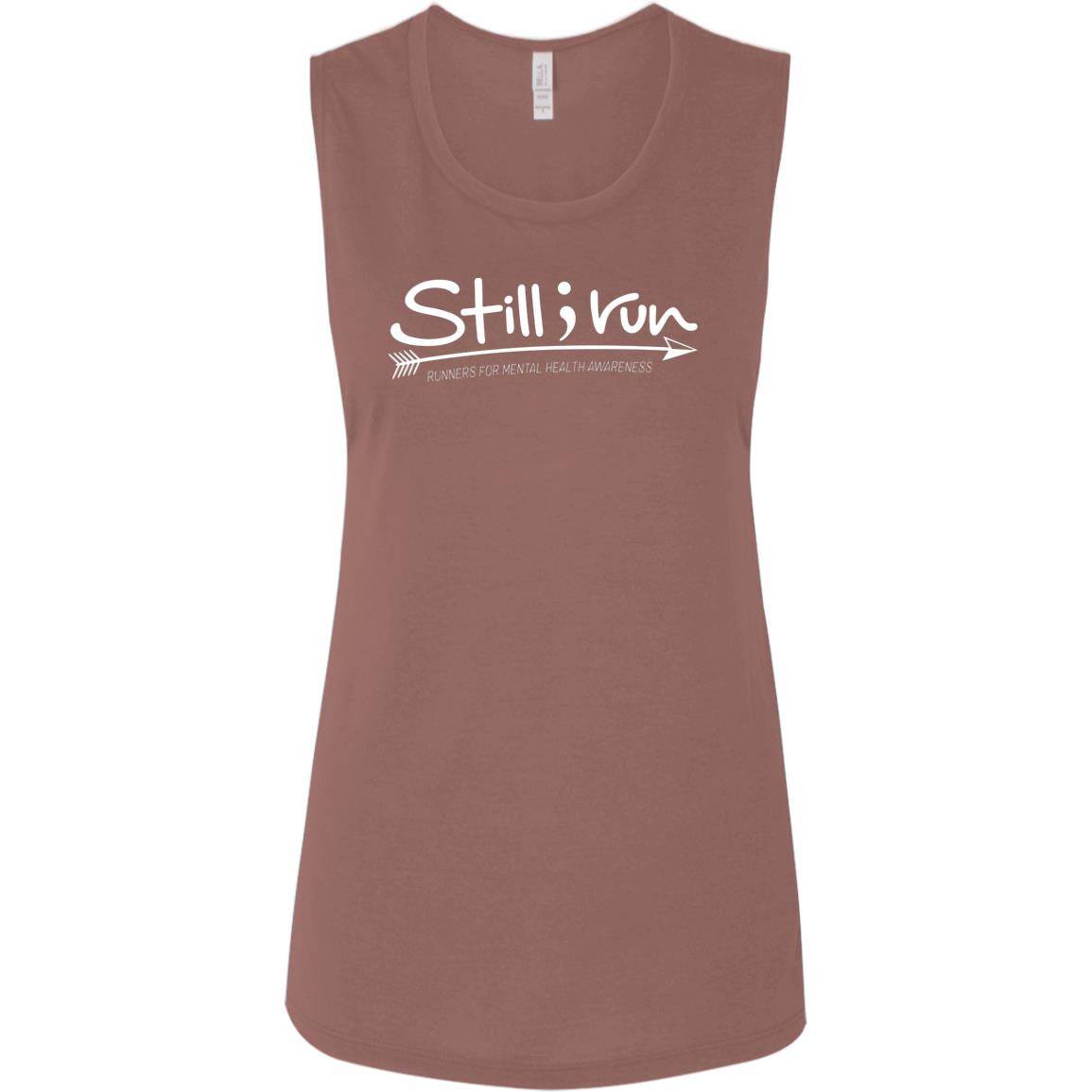 Still I Run Flowy Muscle Tank - Still I Run