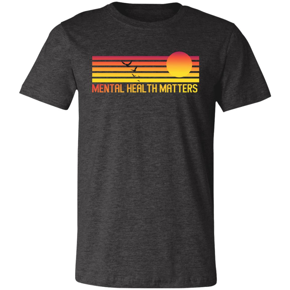 Mental Health Matters Horizon — Premium Jersey T-Shirt