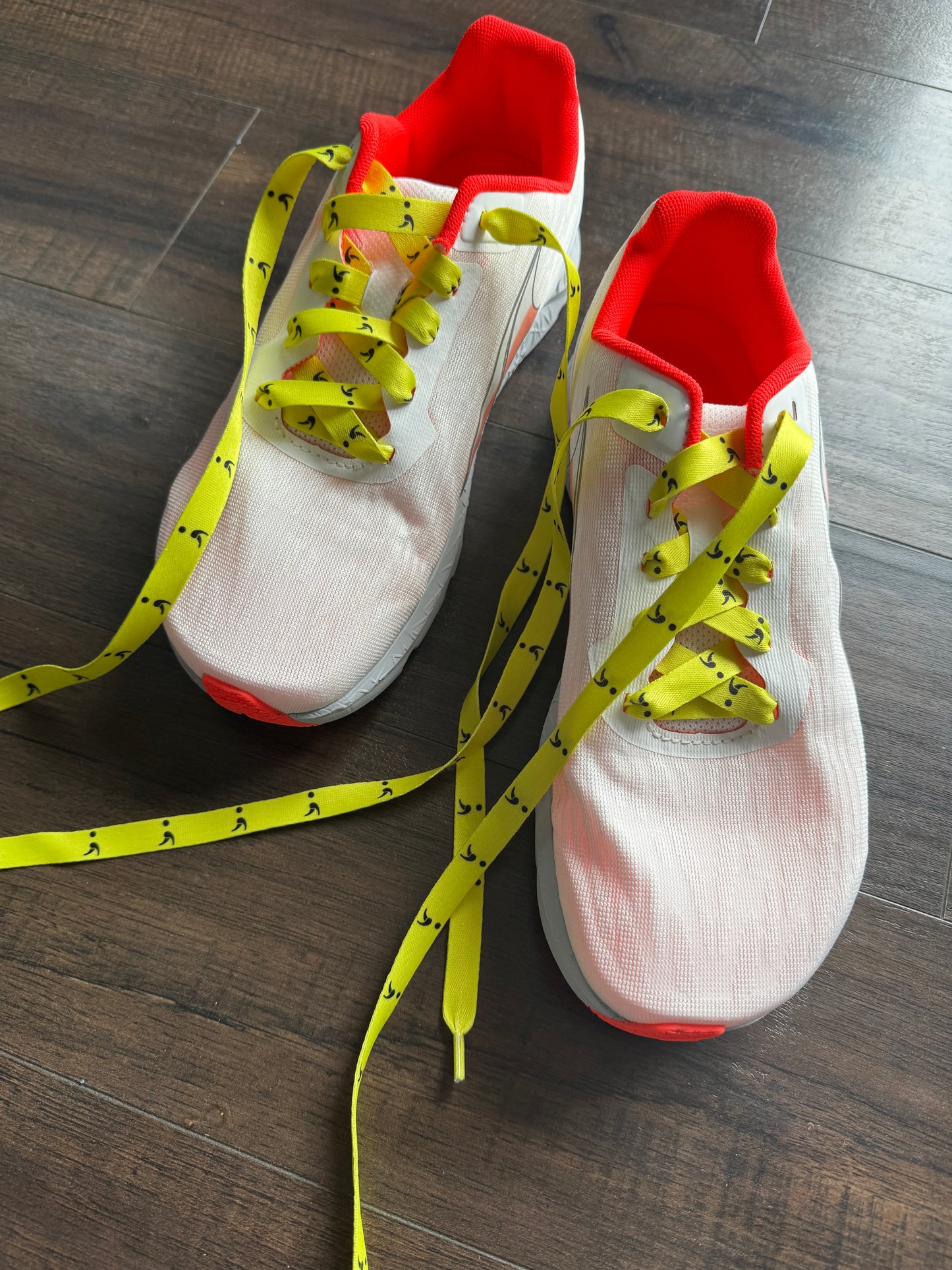 Neon Shoe Laces - Still I Run