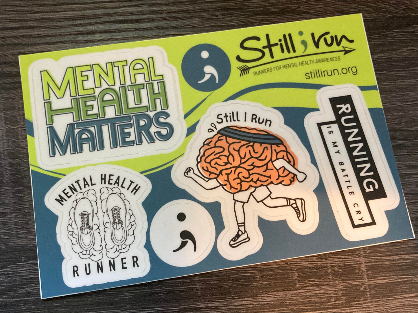 Our Favorites Sticker Sheet - Still I Run