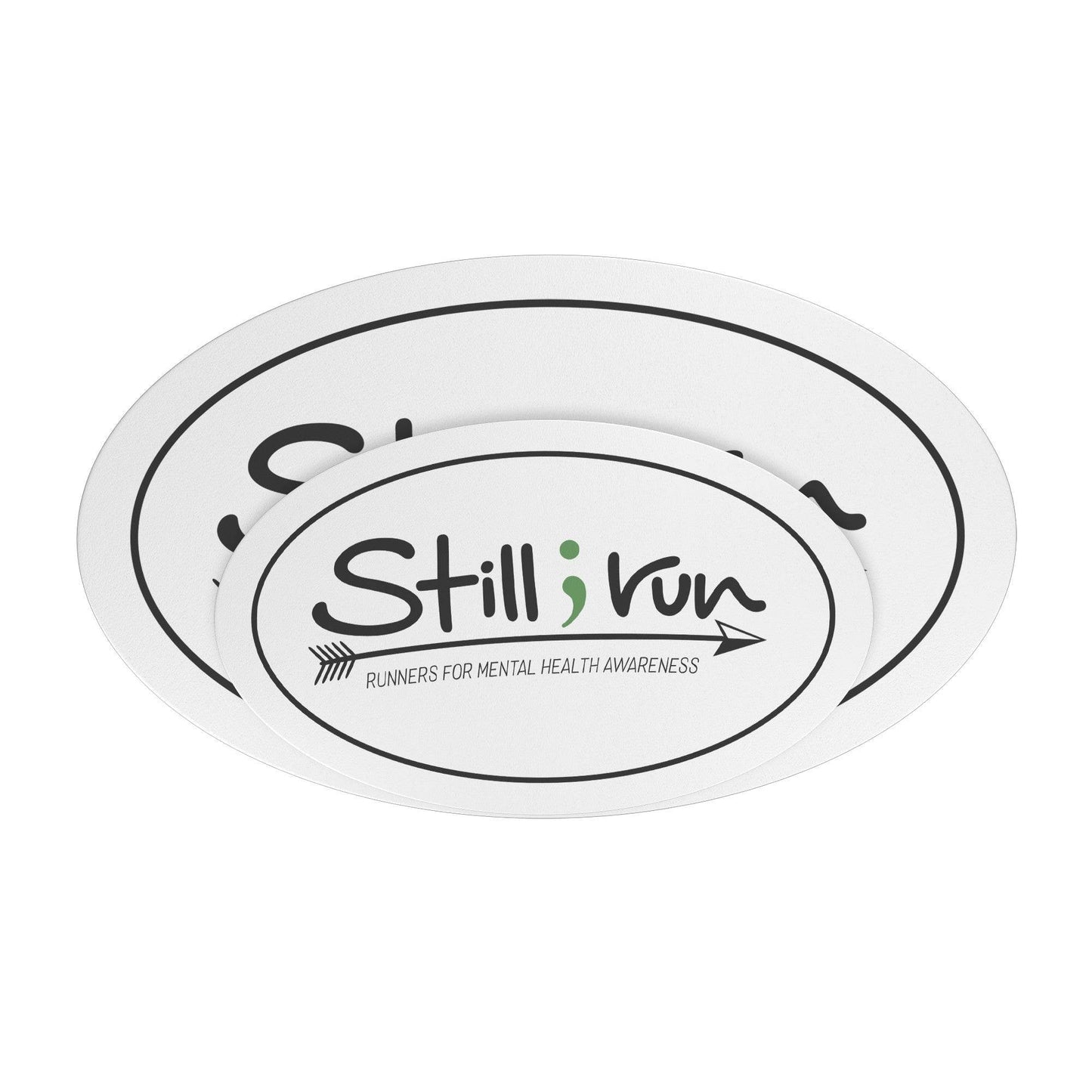 Still I Run Oval Magnet - Still I Run