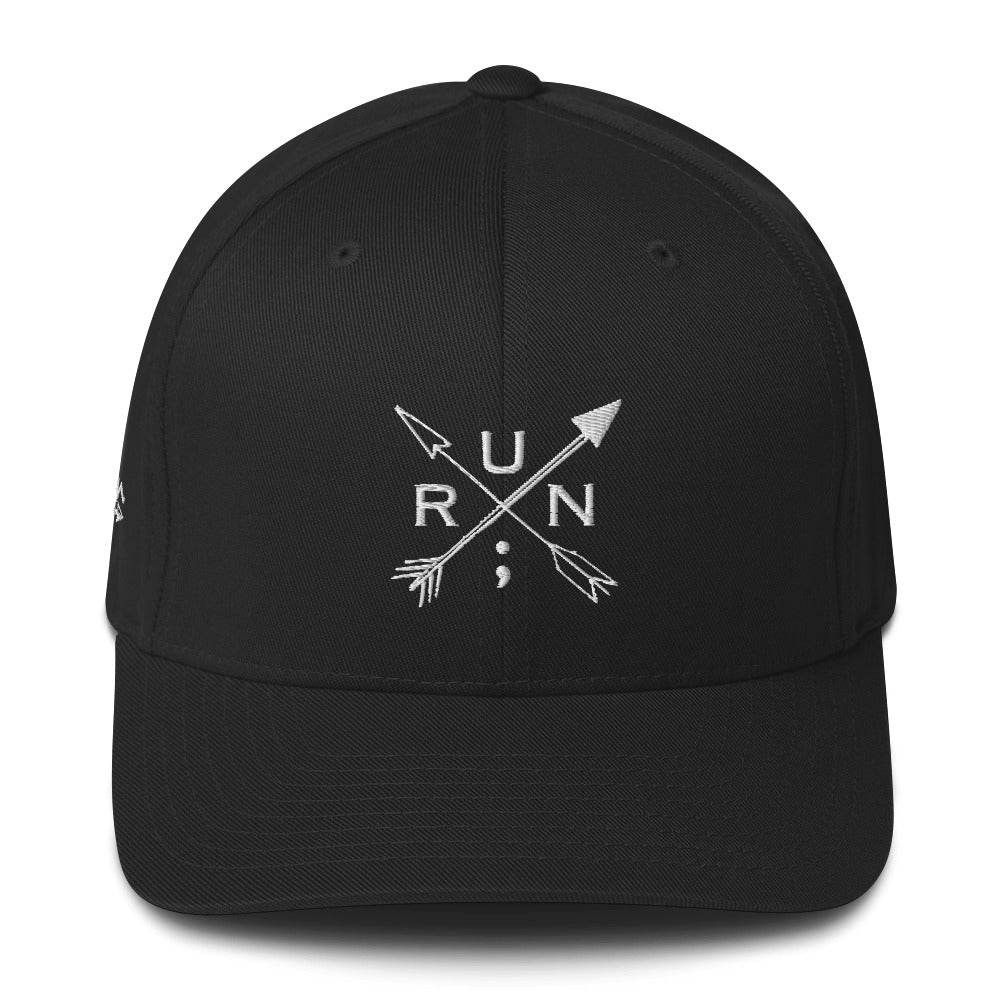 Run Arrows Flexfit Closed Cap - Still I Run