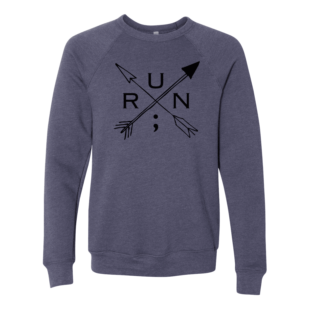 Run Arrows Unisex Crewneck Sweatshirt - Still I Run