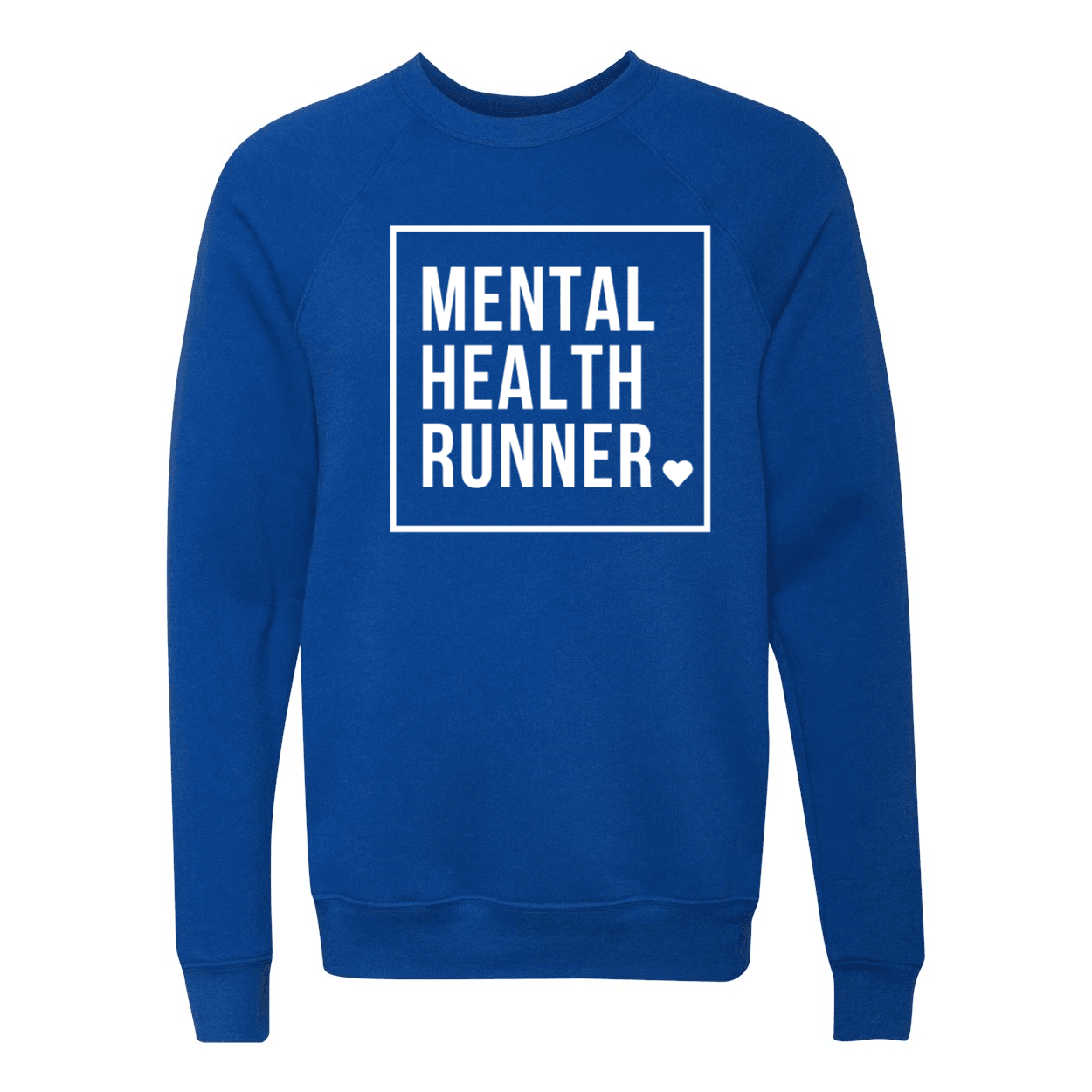 Mental Health Runner Unisex Crewneck Sweatshirt - Still I Run