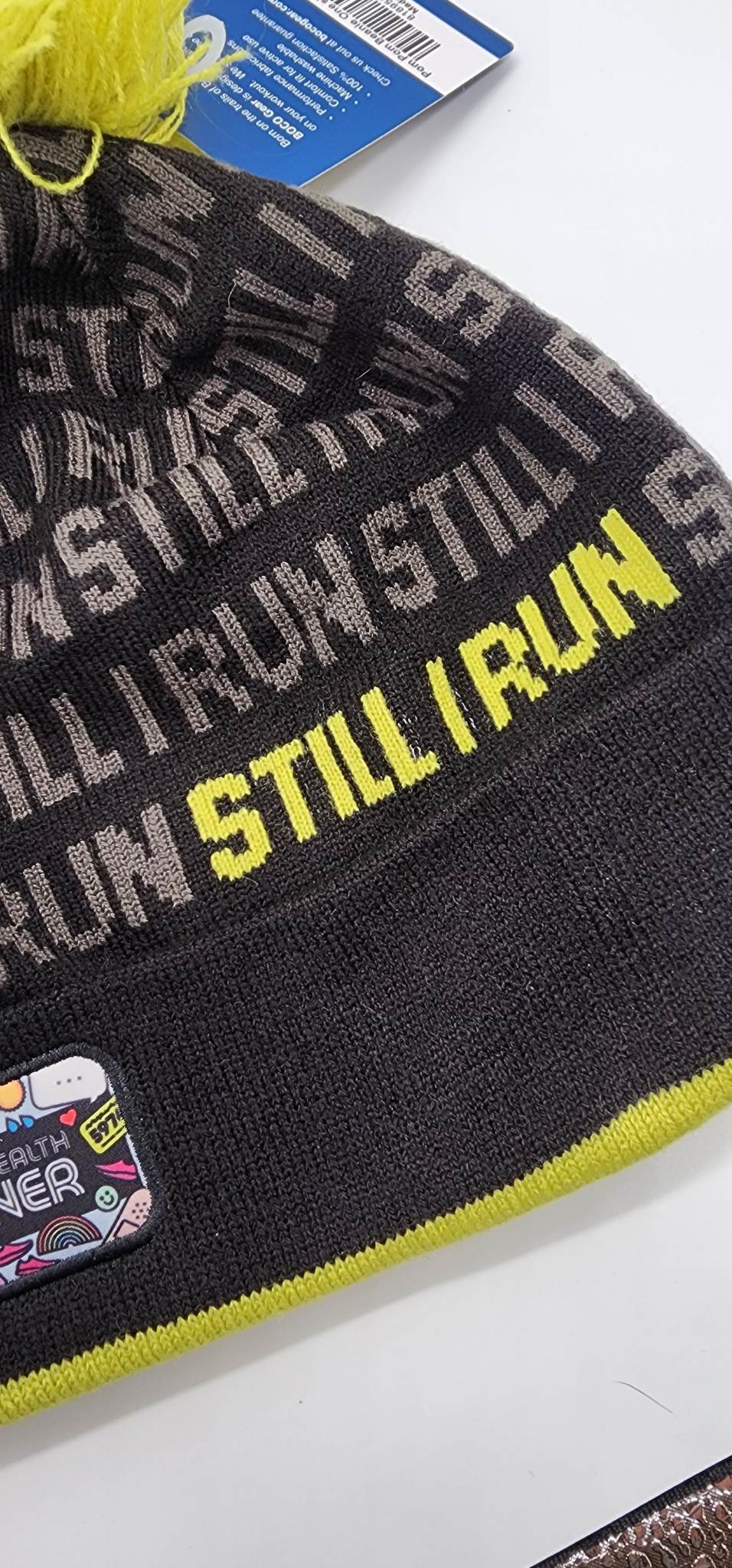 Mental Health Runner BOCO Pom Beanie - Still I Run