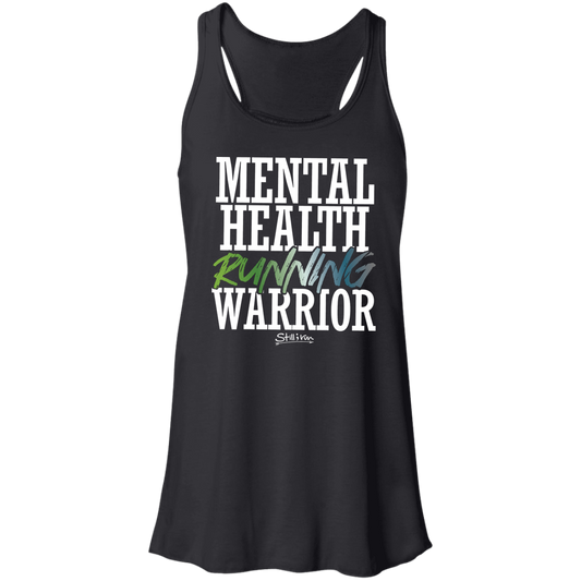 Mental Health Running Warrior - Flowy Racerback Tank
