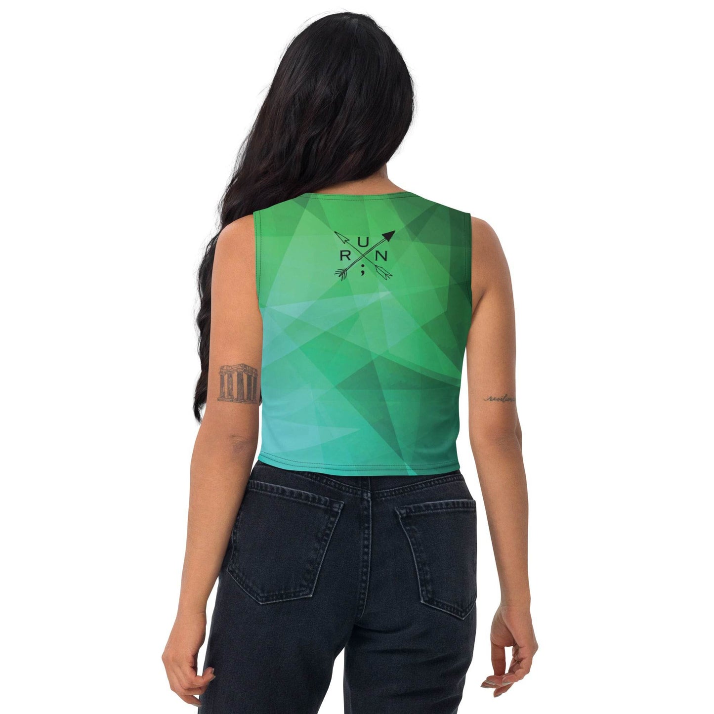 Still I Run - Ladies' Crop Top Tank - Still I Run
