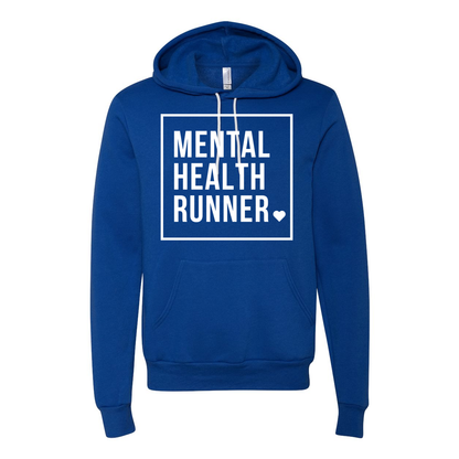 Mental Health Runner Unisex Sponge Fleece Pullover Hoodie