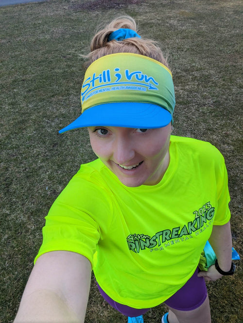 Still I Run Reversible Visor Headband - Still I Run