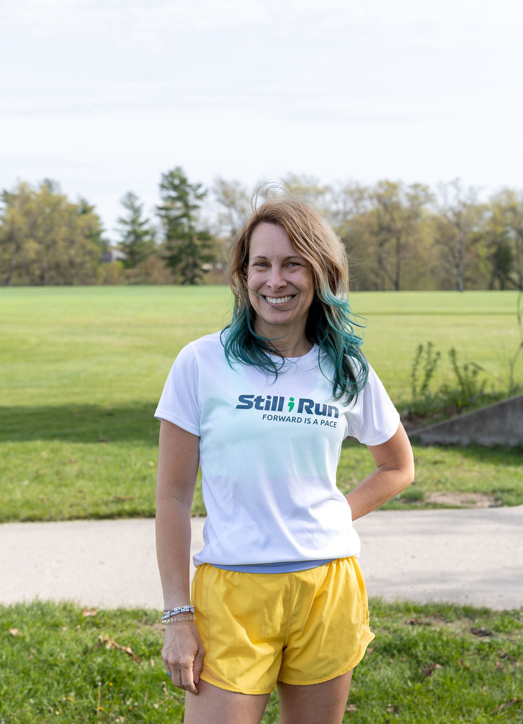 Still I Run Womens Performance Tee