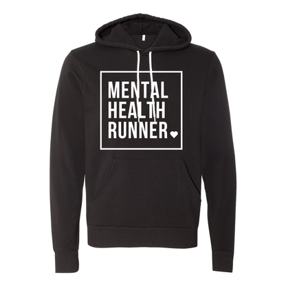 Mental Health Runner Unisex Sponge Fleece Pullover Hoodie