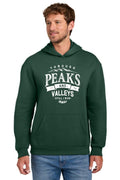 Through Peaks and Valleys Pullover Hoodie