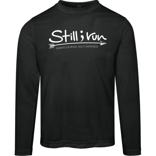 Still I Run Moisture Wicking Long Sleeve Running Tee