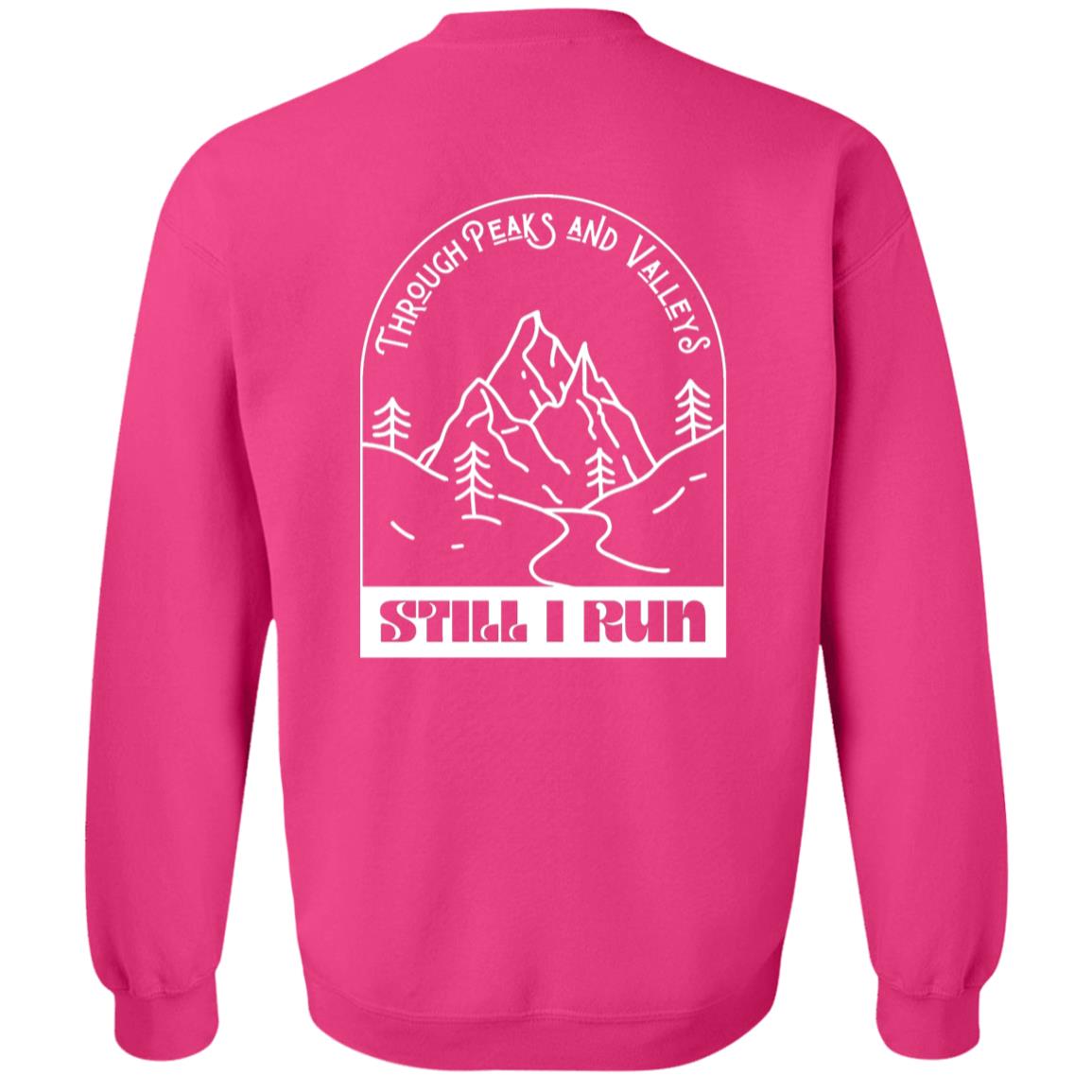 Through Peaks and Valleys Crewneck Pullover Sweatshirt