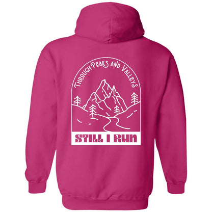 Through Peaks and Valleys Pullover Hoodie