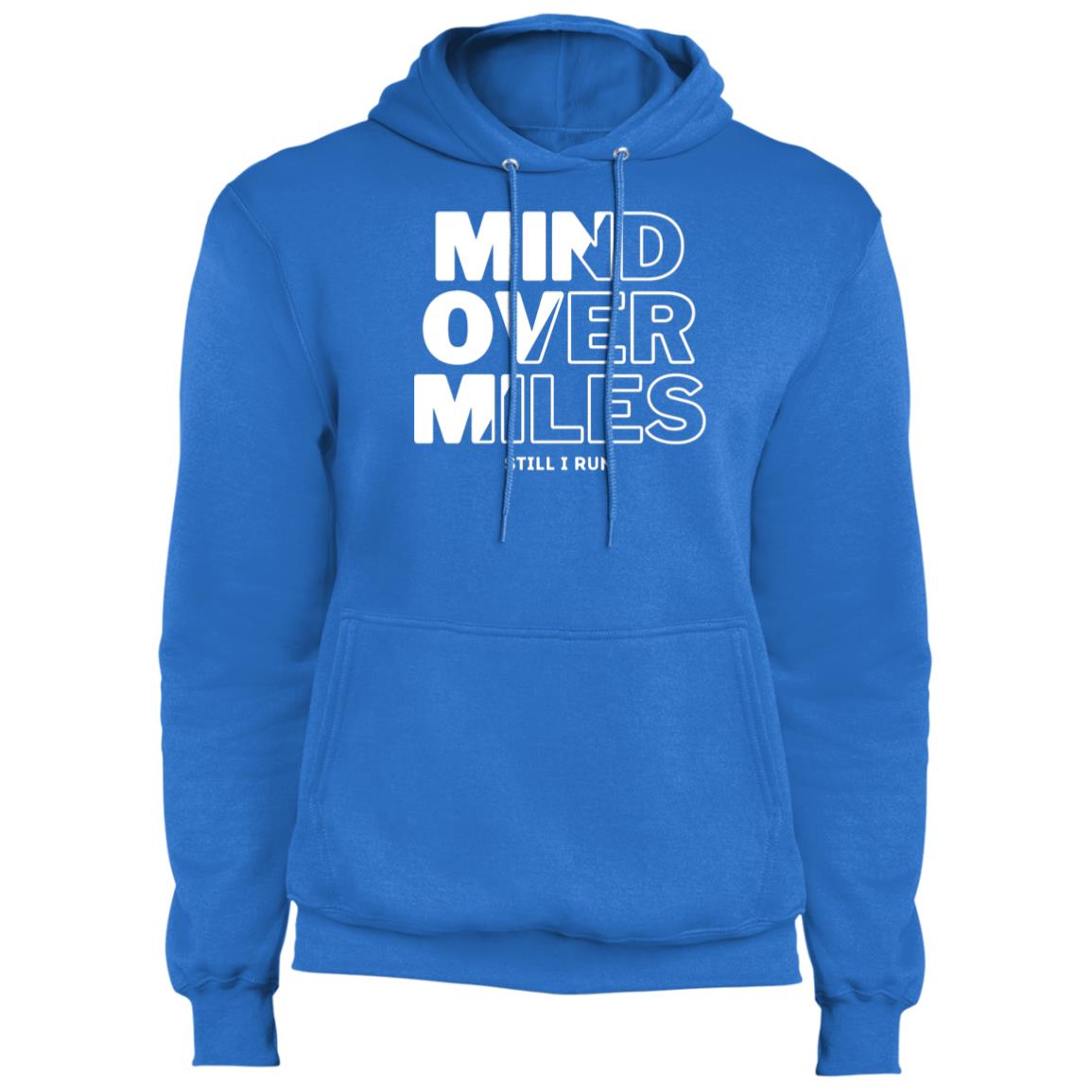 Mind over Miles — Fleece Pullover Hoodie