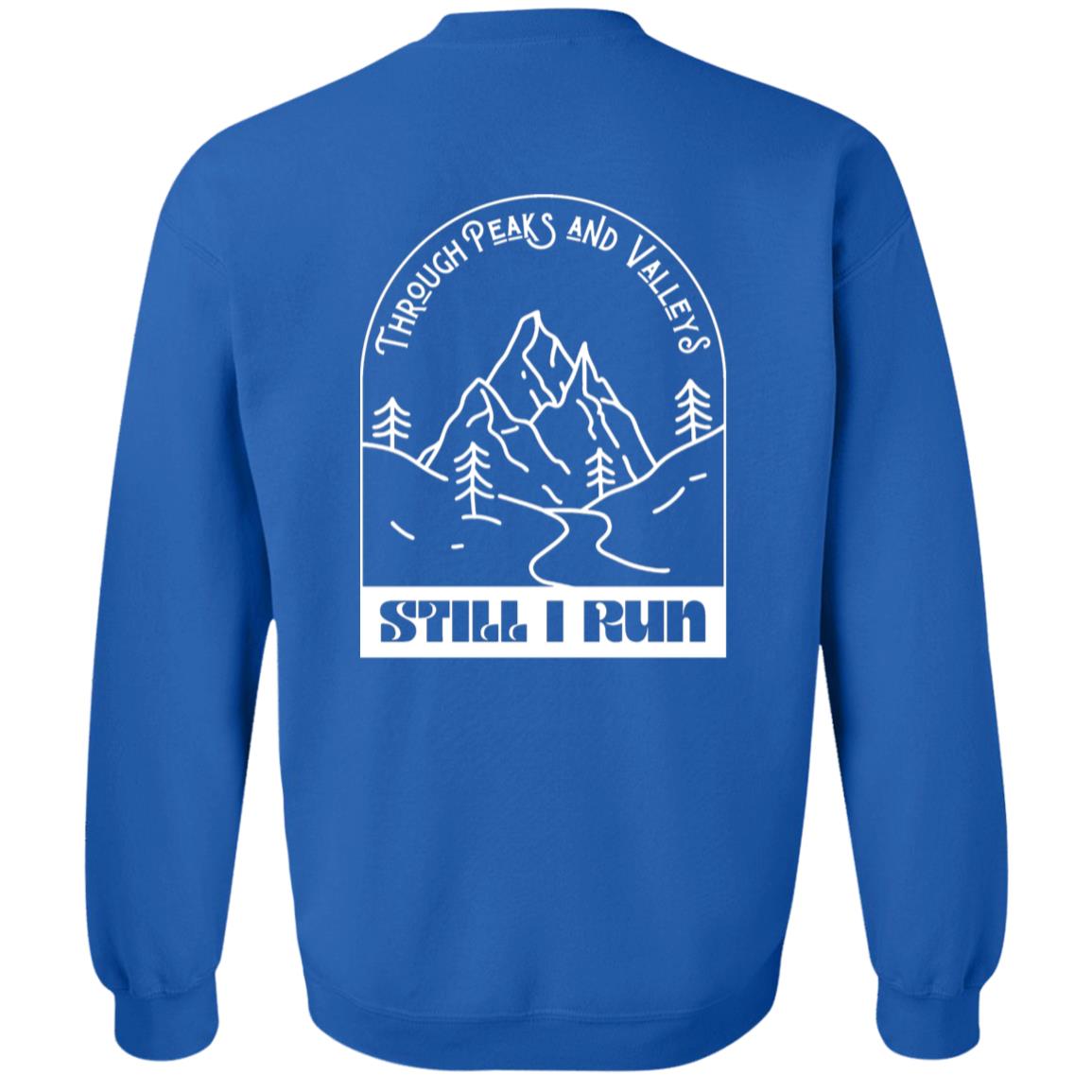 Through Peaks and Valleys Crewneck Pullover Sweatshirt