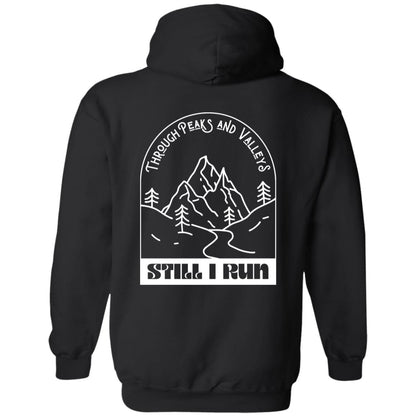 Through Peaks and Valleys Pullover Hoodie