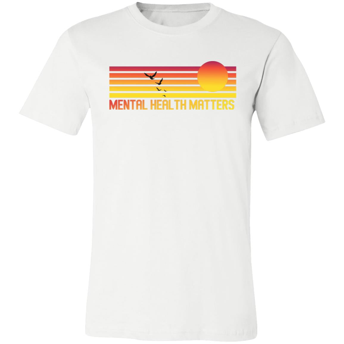 Mental Health Matters Horizon — Premium Jersey T-Shirt