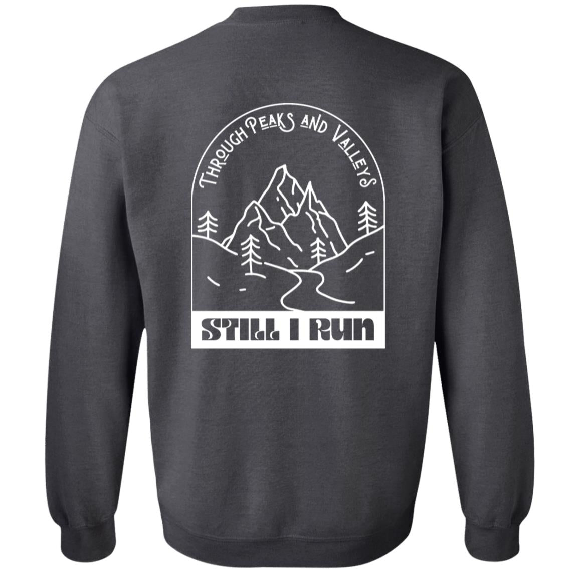 Through Peaks and Valleys Crewneck Pullover Sweatshirt