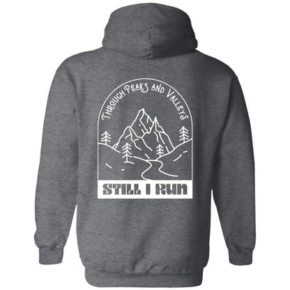 Through Peaks and Valleys Pullover Hoodie