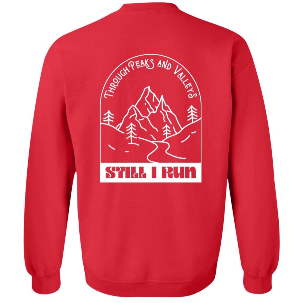 Through Peaks and Valleys Crewneck Pullover Sweatshirt