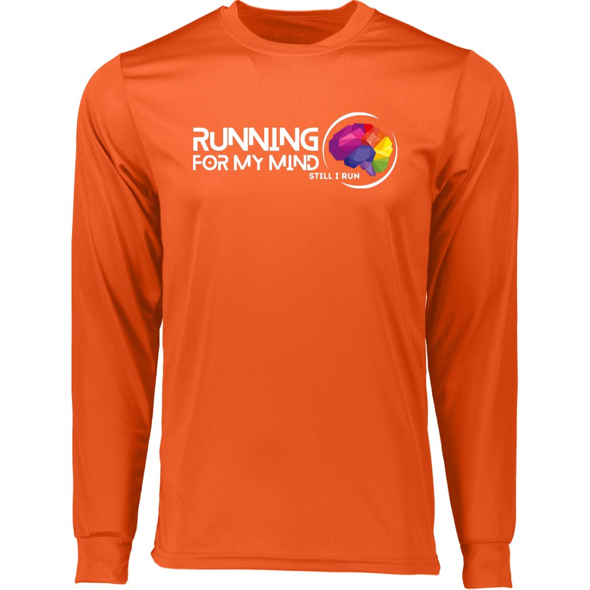 Running for My Mind — Long Sleeve Moisture-Wicking Tee