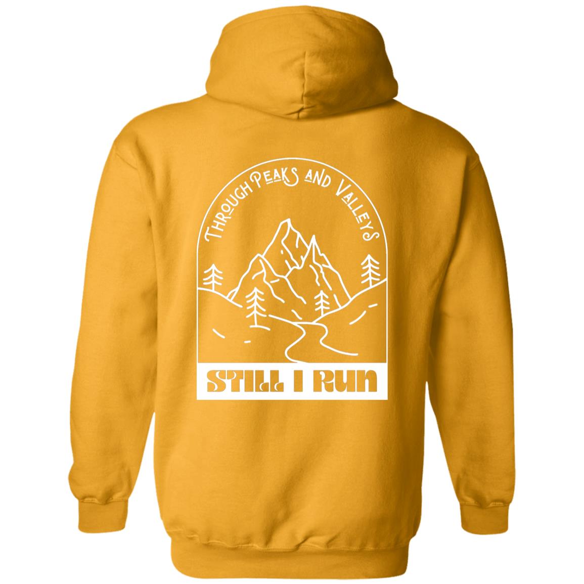 Through Peaks and Valleys Pullover Hoodie