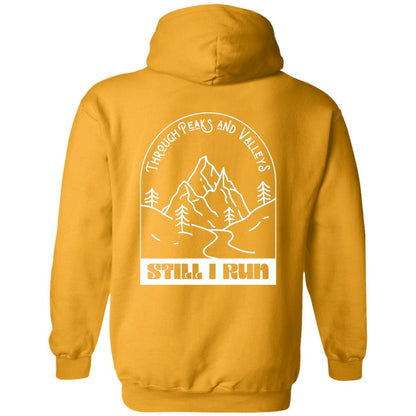 Through Peaks and Valleys Pullover Hoodie