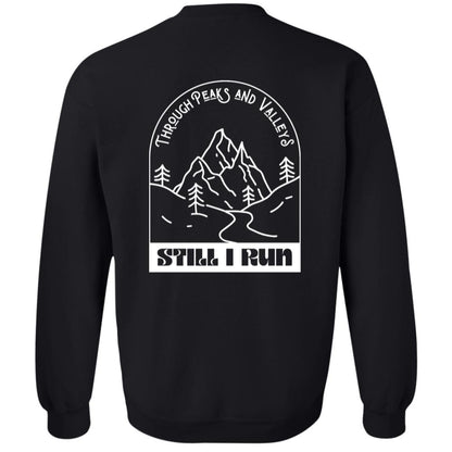 Through Peaks and Valleys Crewneck Pullover Sweatshirt