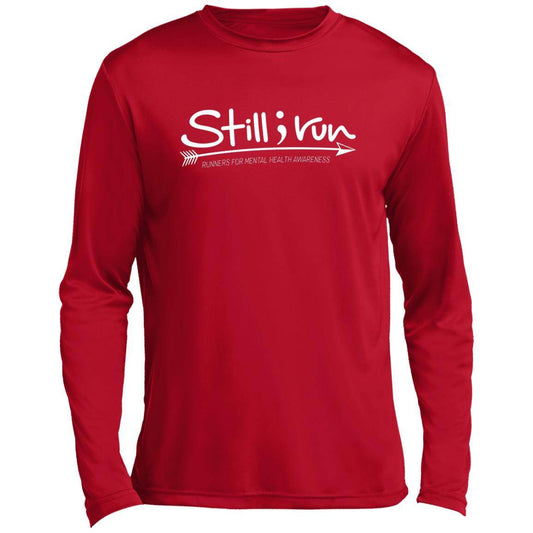 Still I Run Long Sleeve Moisture-Wicking Tee - Still I Run