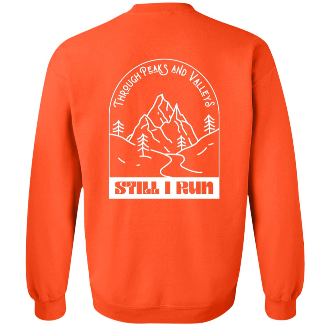 Through Peaks and Valleys Crewneck Pullover Sweatshirt