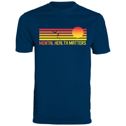 Mental Health Matters Horizon – Moisture-Wicking T-Shirt